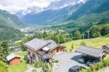 Mountain chalet with stunning valley views.