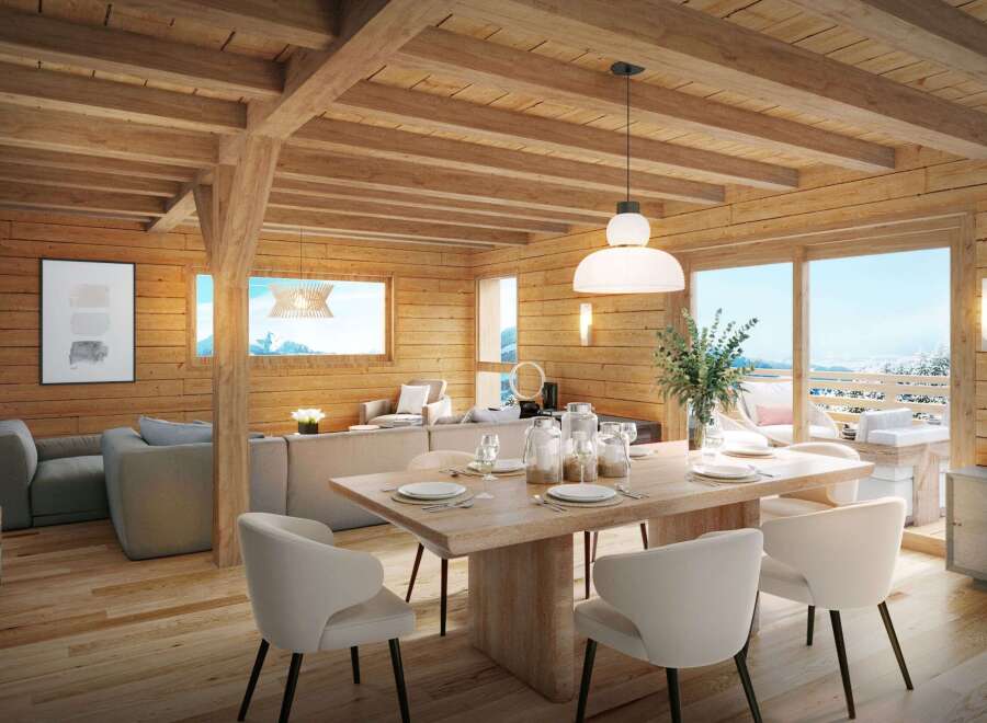 Experience the ultimate in alpine luxury with this stunning chalet.