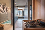Indulge in tranquility at our luxurious spa, featuring a pristine indoor pool and a rejuvenating sauna.