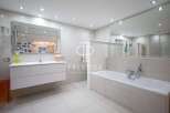 Discover luxury living in this stunning bathroom.