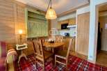 Cozy dining area with a rustic charm.