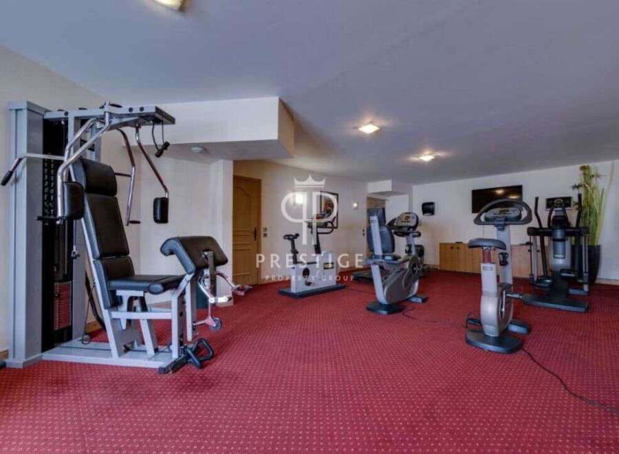 Step into your private fitness haven! This property boasts a fully equipped gym, perfect for maintaining your health and wellness.