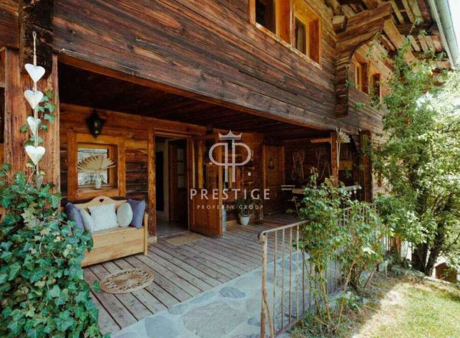 Discover the charm of this stunning wooden chalet, a perfect blend of rustic elegance and modern comfort.