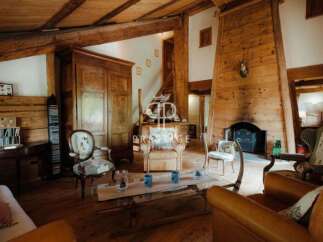 Step into rustic elegance with this stunning property.