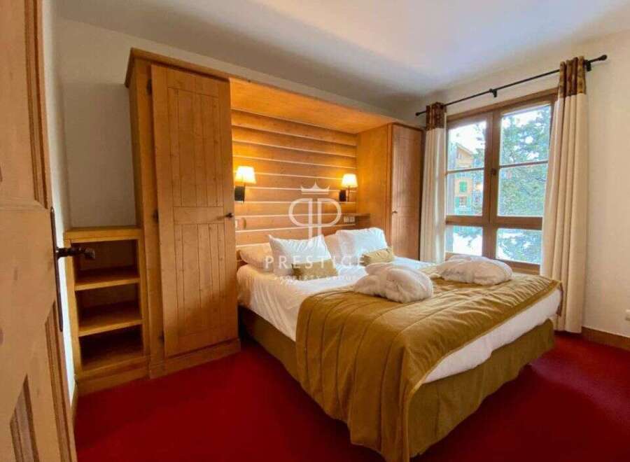 Discover a cozy bedroom with a touch of rustic charm.