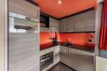 Discover modern living in this stylish kitchen.