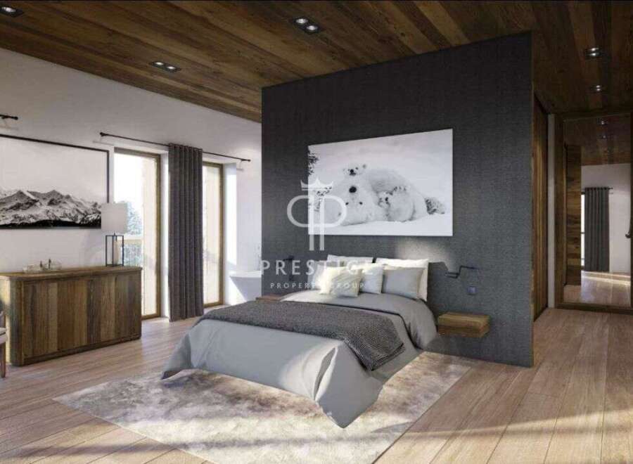 Experience luxury living in this stunning bedroom.