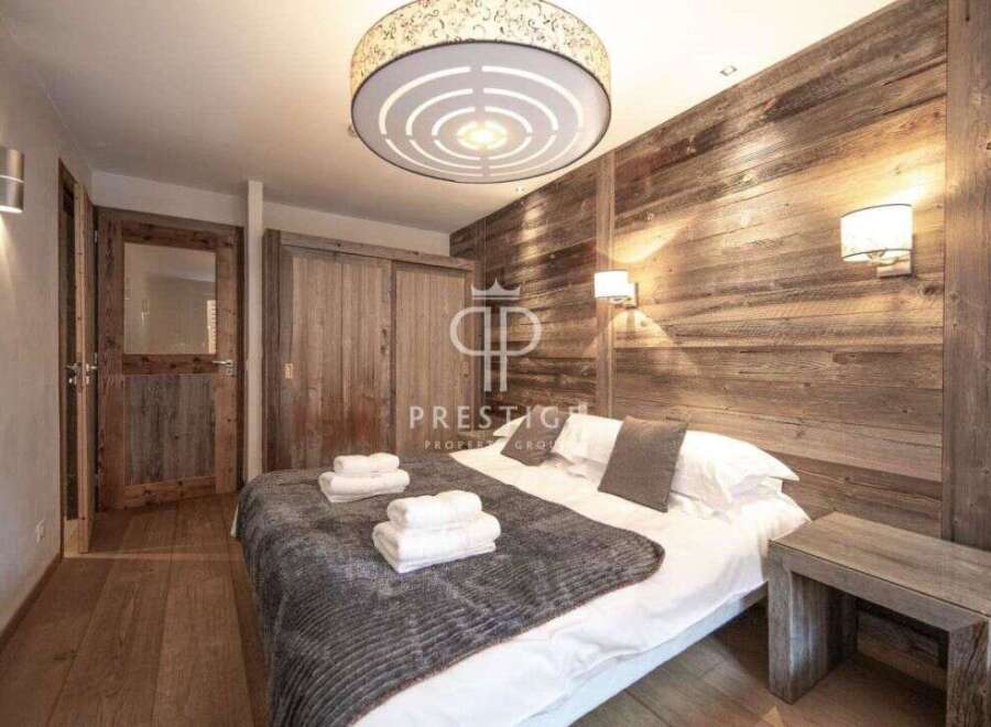 Experience rustic charm in this cozy bedroom.