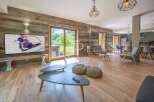 Experience luxury living in this stunning property, featuring a modern interior design.