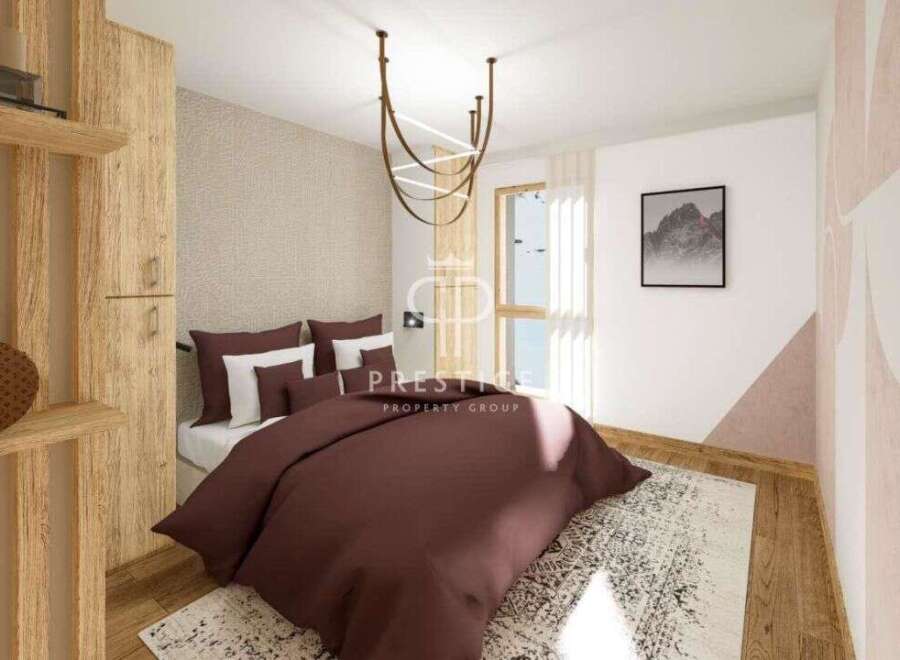 Experience luxury in this stunning bedroom.