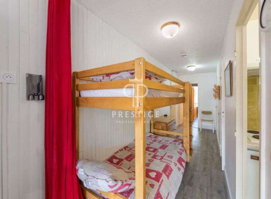 Cozy bunk beds in a charming property.