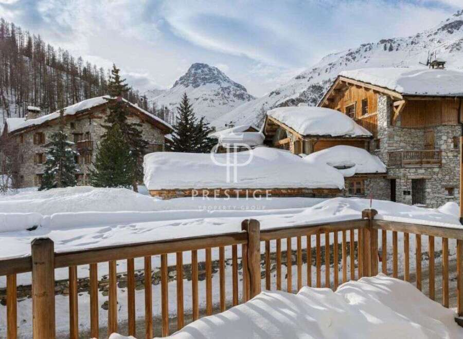 Experience the charm of a winter wonderland in this stunning property.
