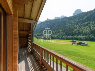 Experience the tranquility of mountain living from this stunning property.
