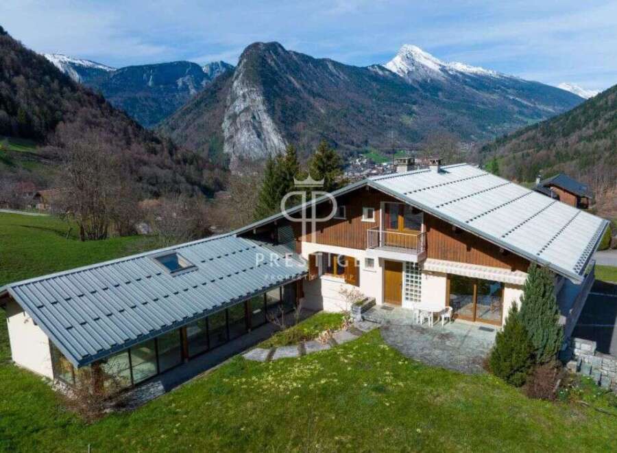 Discover a stunning property nestled in the heart of the mountains, offering breathtaking views and a serene atmosphere.