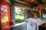 Explore this charming property with a unique storage space.