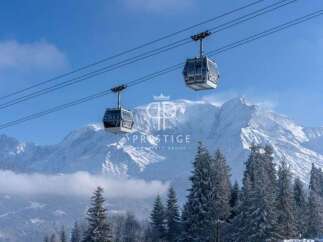 Experience breathtaking mountain views with this stunning property.