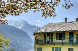 Discover a stunning property nestled amidst breathtaking mountain views.