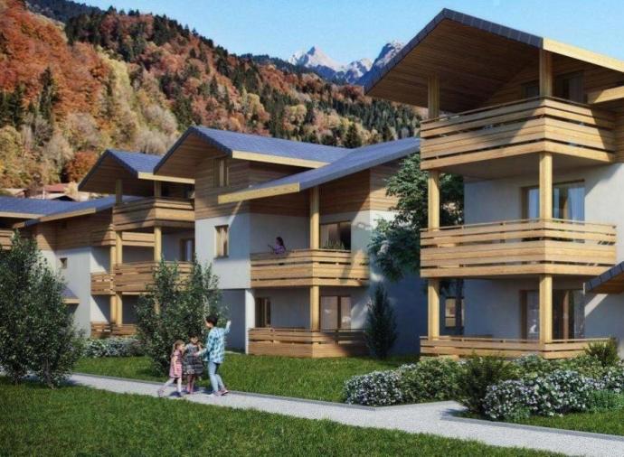 Four-bedroom apartment in Samoëns.