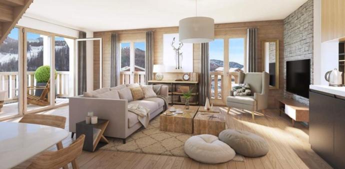 Four-bedroom, off-plan duplex in Serre Chevalier. Click on the image to view the property.