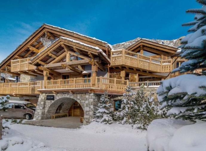 Seven-bedroom villa in Val d’Isère. Click on the image to view the property