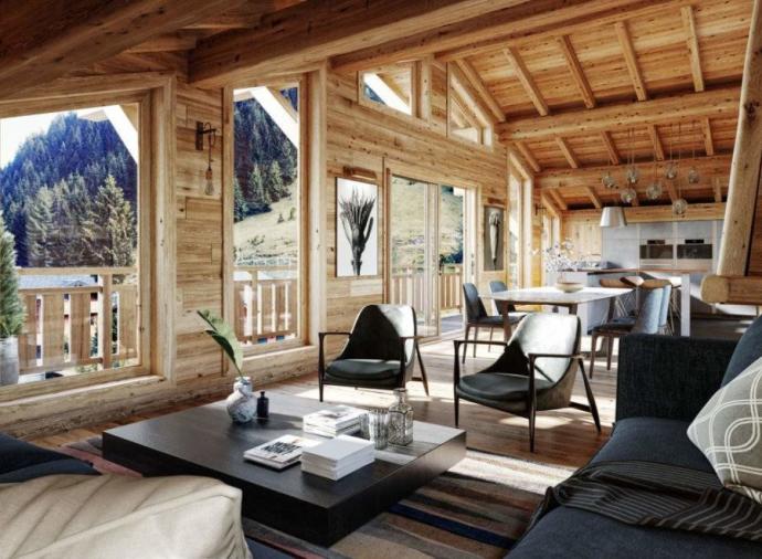 Eco-friendly, four-bedroom property in Châtel. Click on the image to view the property.