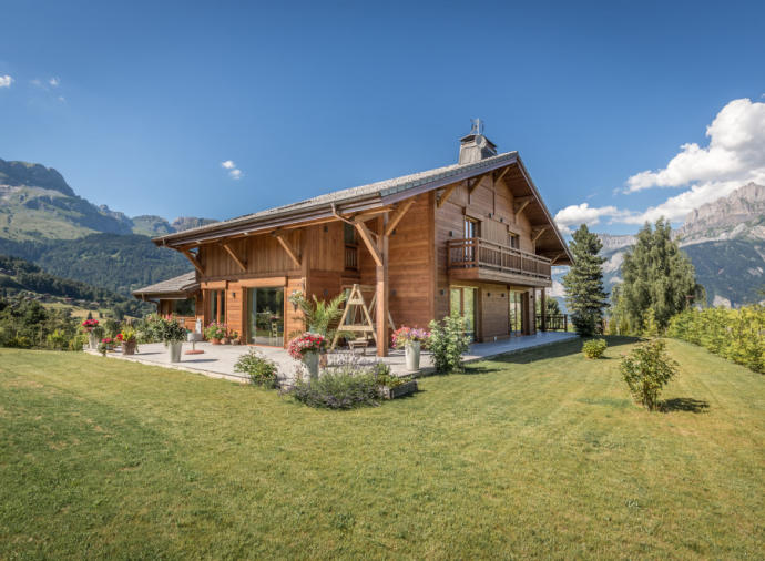 Four-bedroom chalet in Megève. Click on the image to view the property.