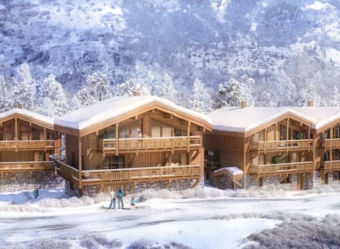 Five-bedroom chalet in Courchevel. Click on the image to view the property.