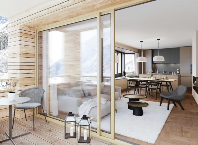 Three-bedroom apartment in Andermatt. Click on the image to view the property.