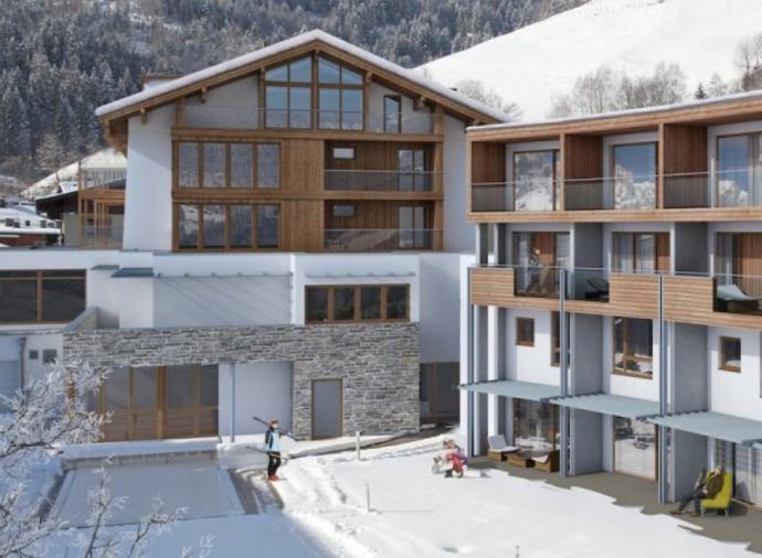 Two-bedroom apartment in Zell am See.