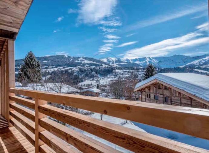 Imagine waking up to this view every morning - choose a ski property in Megeve and your dream could be reality