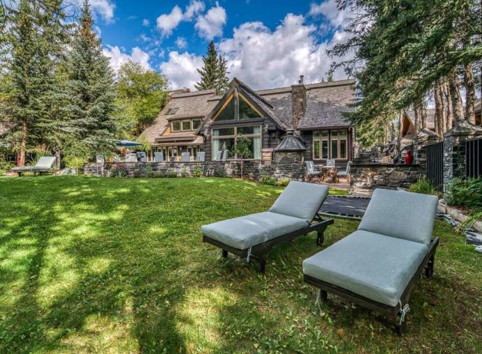 This ski property in Banff is an ideal year round retreat or primary residence