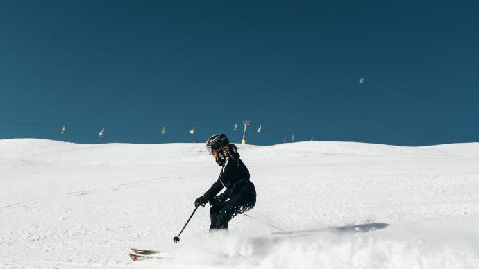 Skiing Sankt Moritz