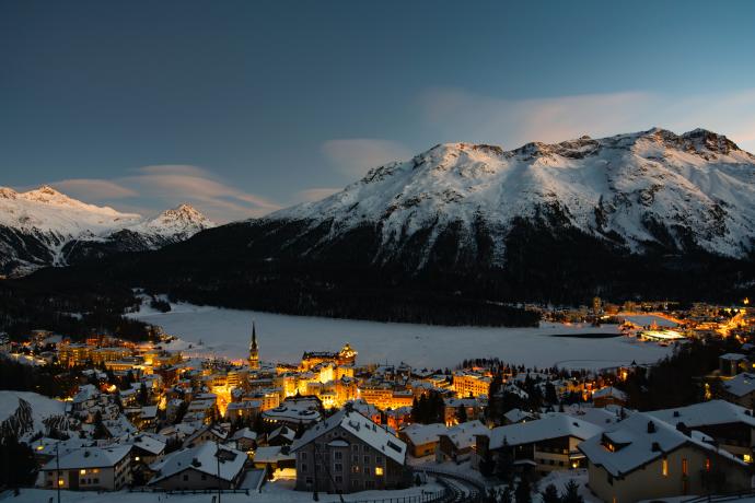 Engadin, St. Moritz, Switzerland