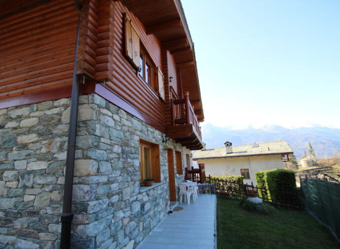 Exterior of home in  Valtournenche, Aosta, Italy 
