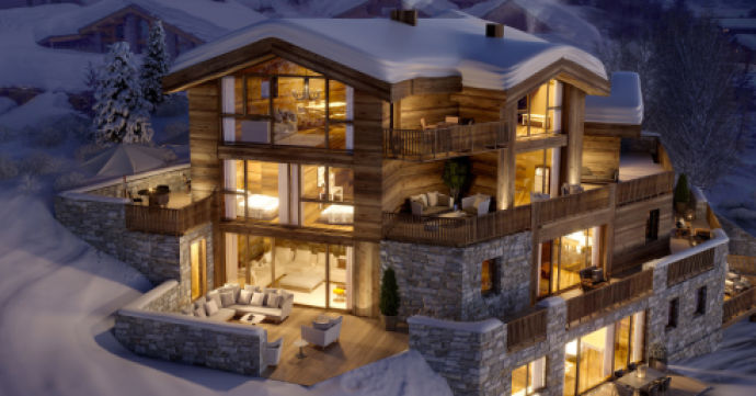Luxury penthouse in Val d'Isère