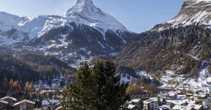 Unique property with substantial surrounding ground on the outskirts of Zermatt