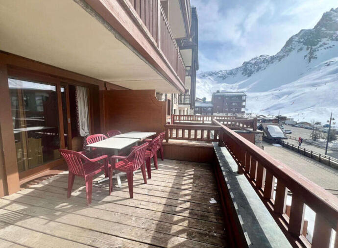 Balcony view from Apartment for sale in Tignes