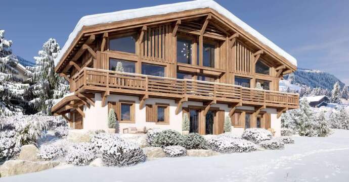 Chalet for sale in Megeve with 5 Beds, 5 Bathrooms and Ski in/Ski out