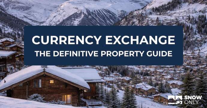 Exterior of a ski property in Megeve, France.