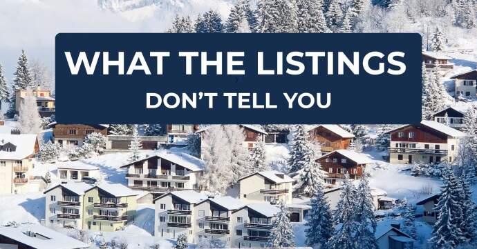 What the Listing Don’t Tell You