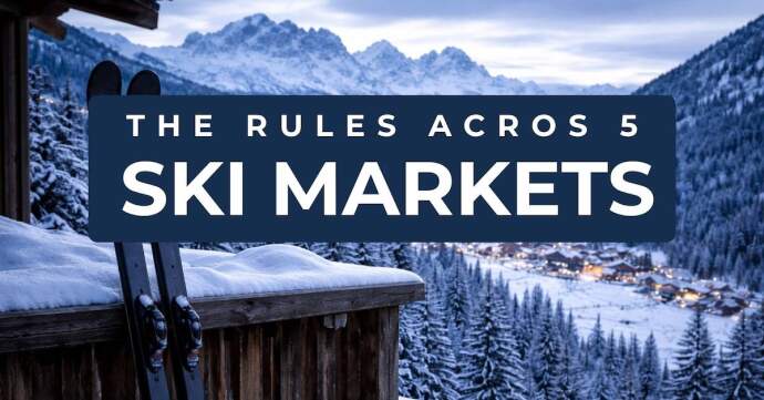 The rules across 5 ski markets