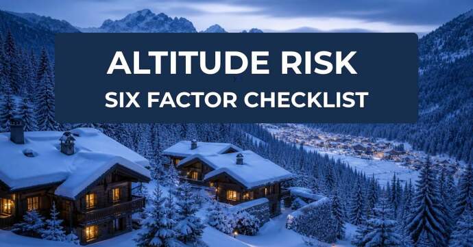 Altitude risk - 6 factors