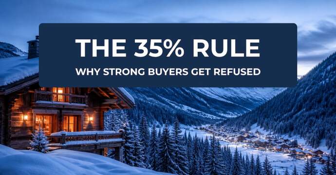 The 35% rule. Why Strong buyers get refused