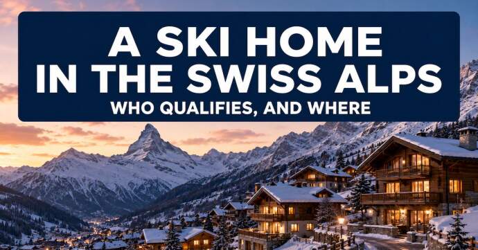 A ski home in the Swiss Alps. Who qualifies, and where