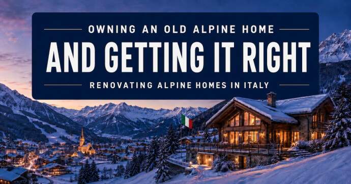 Owning an old Alpine home and getting it right